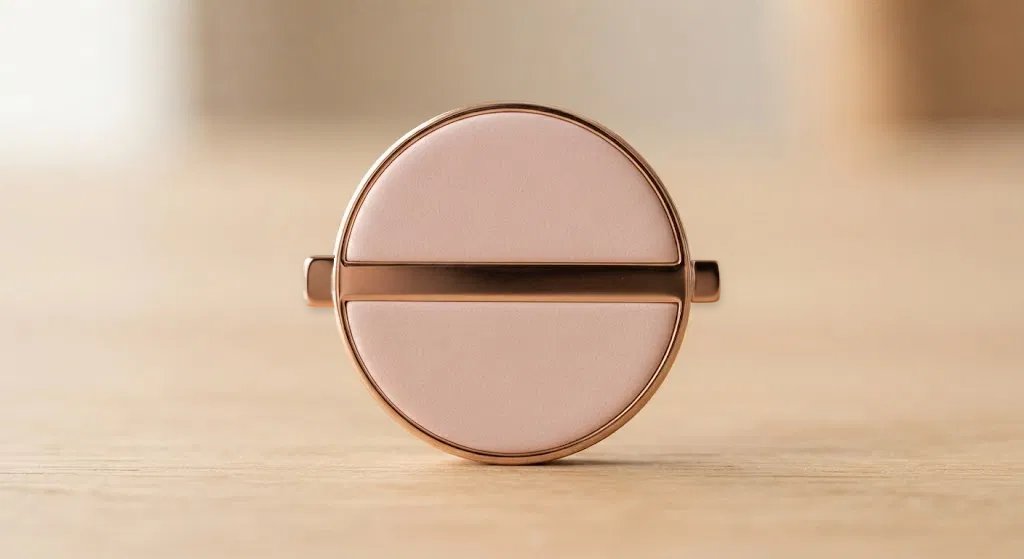 Juni Charm with Bare face in rose gold